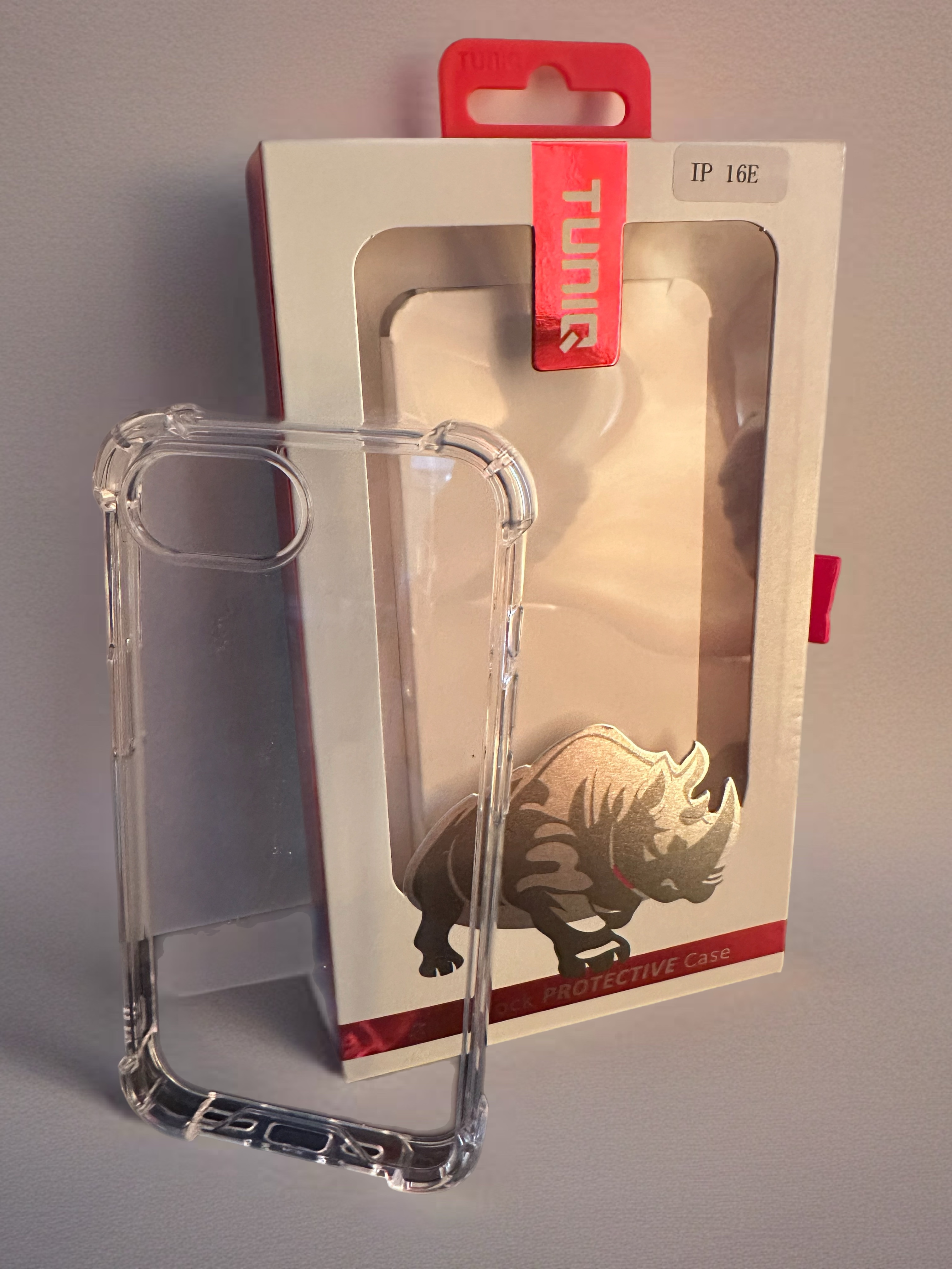 iPhone 16e Gennemsigtigt Bagside Cover