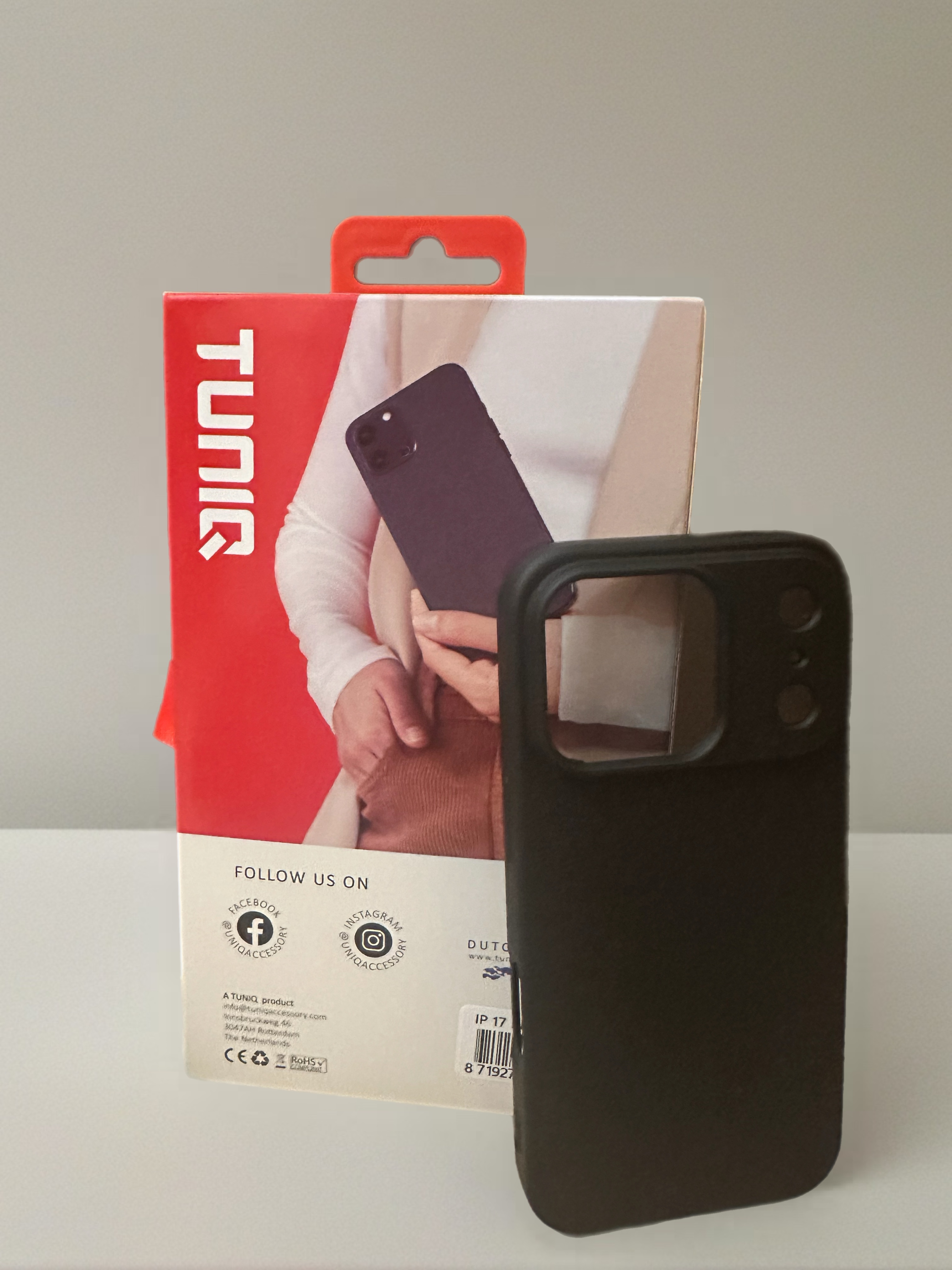 iPhone 17 Pro Backcover - Sort