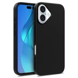 IPHONE 16 PRO MAX BIOLOGISK NEDBRYDELIGT COVER - SORT