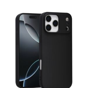 TUNIQ iPhone 17 Pro Max Back Cover – Black Edge