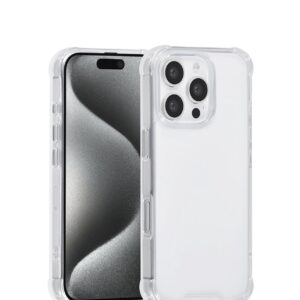TUNIQ iPhone 16 Pro Bagside Cover – Gennemsigtig beskyttelse med stil